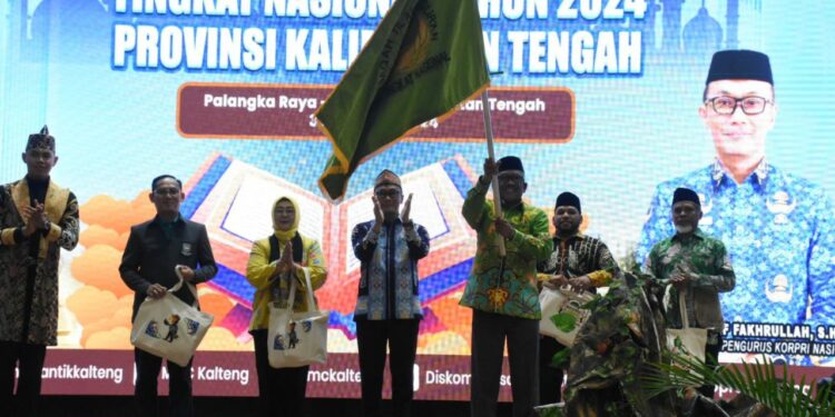FOTO: MATAKALTENG - Pemerintah Provinsi Kalimantan Tengah (Pemprov Kalteng) menggelar Malam Taaruf bersama perwakilan Kafilah dari Kementerian/Lembaga dan Provinsi se-Indonesia.