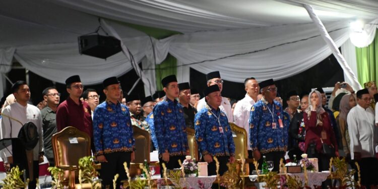 FOTO: MATAKALTENG - Pembukaan Musabaqah Tilawatil Quran (MTQ) VII Korps Pegawai Republik Indonesia (KORPRI) Tingkat Nasional di Provinsi Kalimantan Tengah.