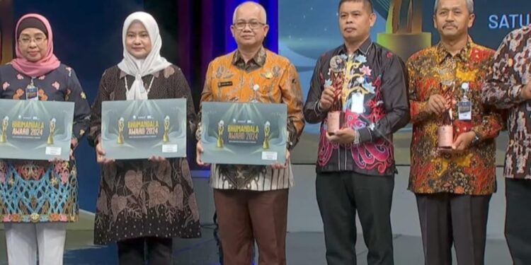 Foto: IST/MATA KALTENG - Penganugerahan Bhumandala Award Tahun 2024, 4 November 2024.