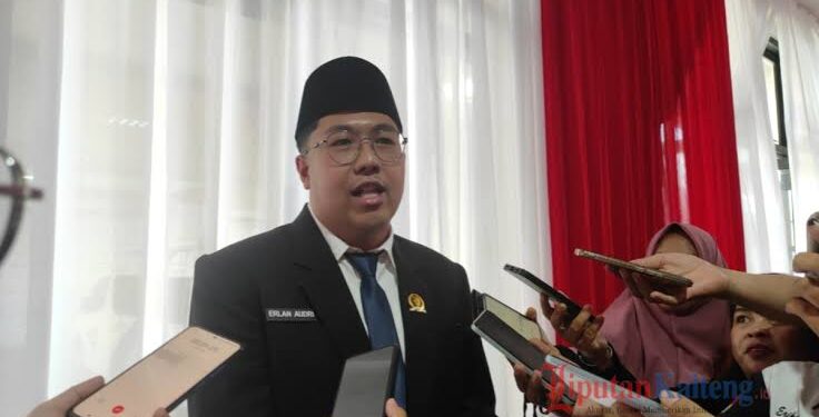 FOTO: MATAKALTENG - Anggota Komisi II DPRD Kota Palangka Raya, Erlan Audri.