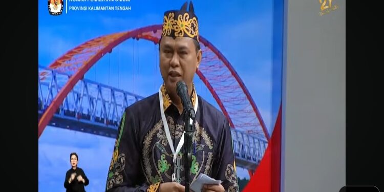 Ketua KPU Kalimantan Tengah, Sastriadi.