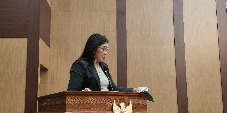 Anggota DPRD Katingan, Winda Natalia.