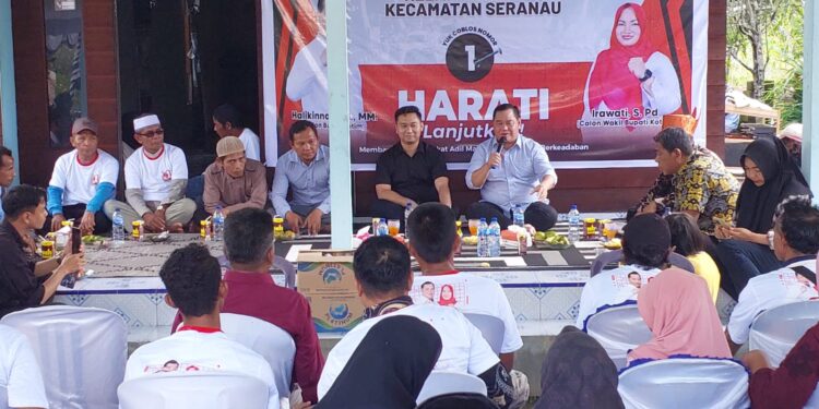 Foto: IST/MATA KALTENG - Halikinnor saat berkunjung ke Kecamatan Seranau, 6 November 2024.