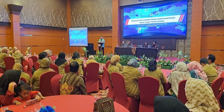 FOTO: DIAN/MATA KALTENG - Penguatan kompetensi kepemimpinan bagi guru penggerak, 9 November 2024.