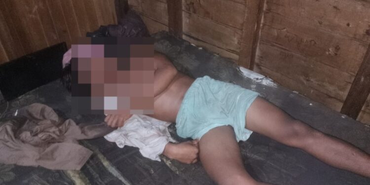 FOTO: MATAKALTENG - Pemuda mabuk yang berhasil diamankan polisi.