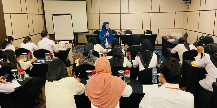 FOTO: IST/MATAKALTENG - Pelatihan Keterampilan Dasar Kader Posyandu Angkatan Dua Provinsi Kalimantan Tengah, bertempat di Hotel Neo Palangka Raya.