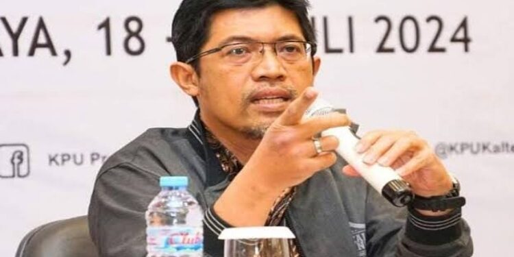 Anggota KPU Kalteng, Divisi Perencanaan Data dan Informasi, Wawan Wiraatmaja.