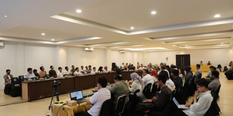 Foto: MATAKALTENG - Rapat Koordinasi Optimalisasi Lahan, Cetak Sawah, dan Brigade Pangan.