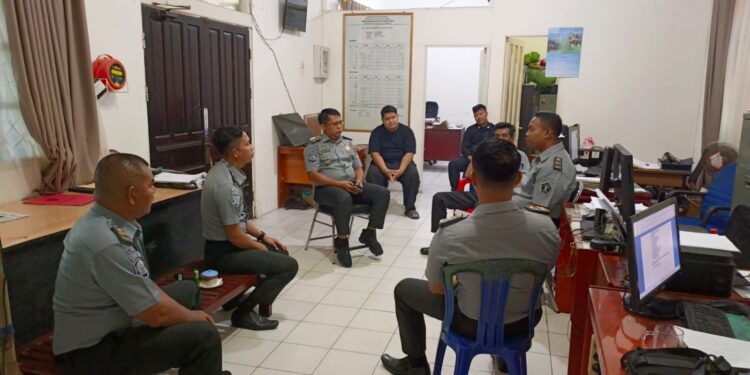 FOTO: IST/MATAKALTENG- Lapas Sampit saat menggelar rapat persiapan Pilkada.