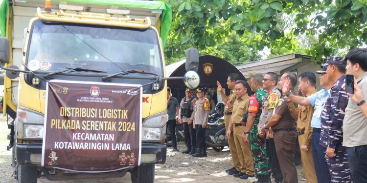 FOTO: IST/MATAKALTENG - Gubernur Kalimantan Tengah, Sugianto Sabran, melakukan kunjungan ke Gudang KPU Kotawaringin Barat.