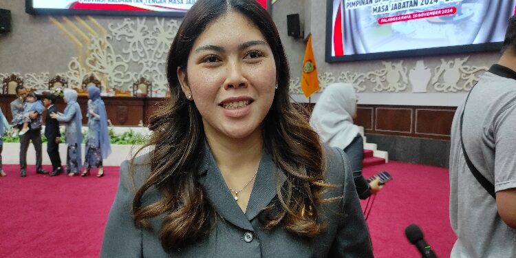 Anggota DPRD Kalteng, Yeni Maria.