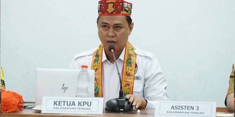 Ketua KPU Kalteng, Sastriadi.