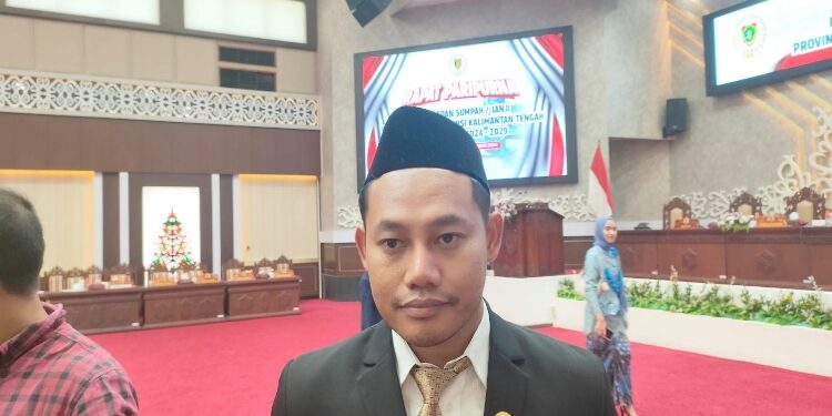 Anggota DPRD Kalteng, Febri Dwi Tananda.