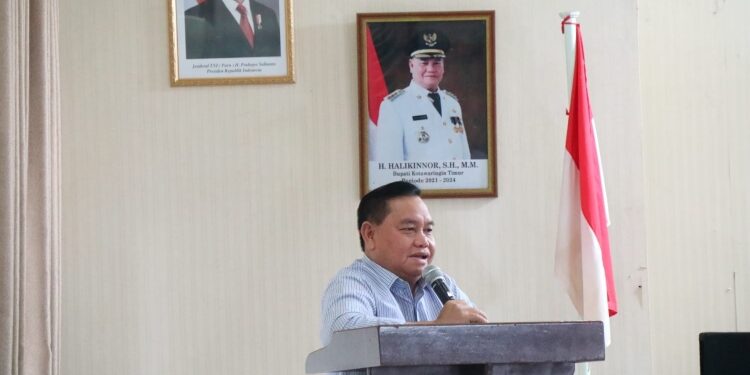 Bupati Kotim, H Halikinnor.