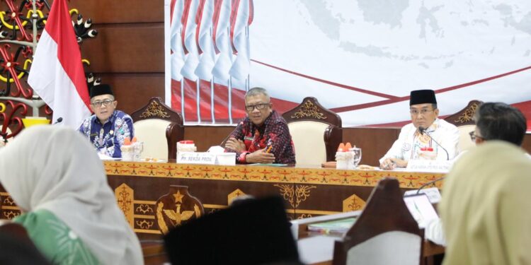 Foto: MATAKALTENG - Rapat Persiapan MTQH XXXII Tingkat Provinsi Kalteng.