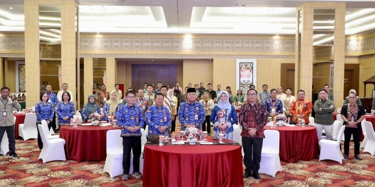 FOTO: IST/MATAKALTENG - Rapat Koordinasi Sekretariat DPRD se Provinsi Kalteng.