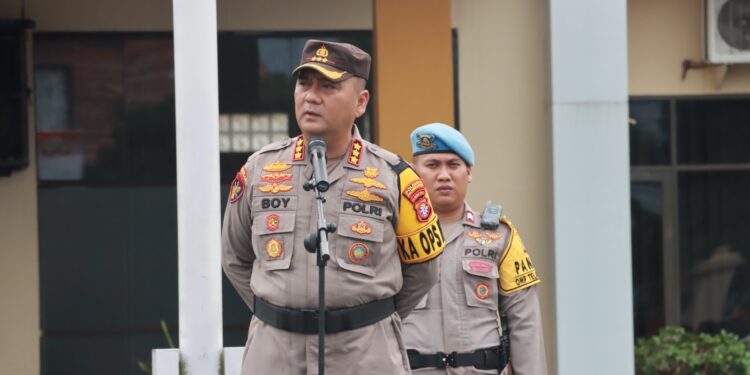 FOTO: MATAKALTENG - Kapolresta Palangka Raya, Kombes Pol Boy Herlambang.