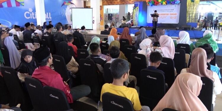 Foto: DIAN/MATA KALTENG - Kegiatan musabaqah mualaf binaan (MMB) di Citimall Sampit, Kabupaten Kotim, 2 Desember 2024.
