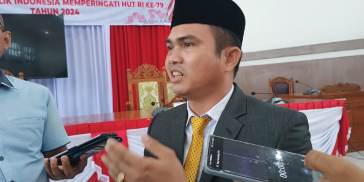 FOTO: MATAKALTENG - Ketua DPRD Kabupaten Gunung Mas Binartha.