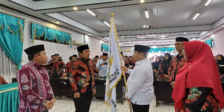 FOTO: DIAN/MATA KALTENG - Pelepasan Kafilah (MTQH) ke 32 asal Kotim, Sabtu 7 Desember 2024.