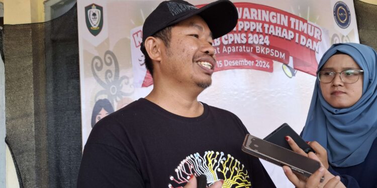 FOTO: MATAKALTENG - Kepala Badan Kepegawaian dan Pengembangan Sumber Daya Manusia (BKPSDM) Kotim, Kamaruddin Makkalepu.