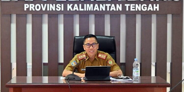 Kepala Bappedalitbang Kalteng, Leonard S. Ampung.