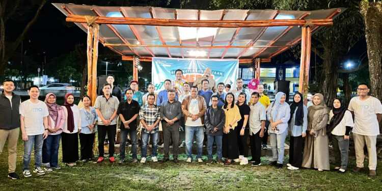 Foto: MATAKALTENG - BPJS Ketenagakerjaan Kantor Cabang Palangka Raya menggelar kegiatan media gathering bersama Dinas Tenaga Kerja dan Transmigrasi (Disnakertrans) Provinsi Kalimantan Tengah serta sejumlah wartawan.
