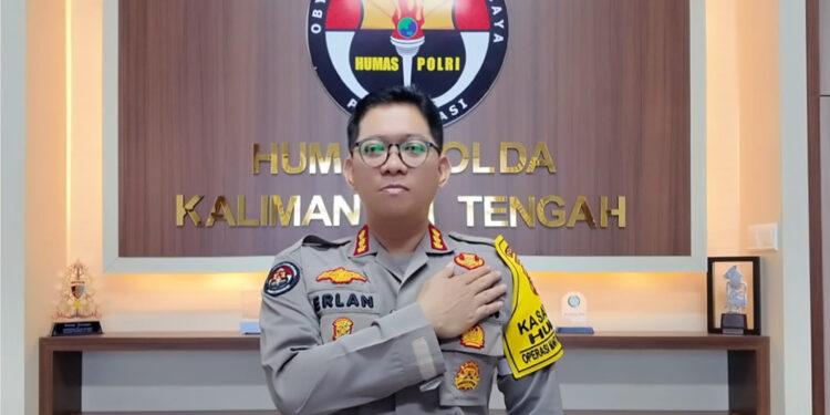 FOTO: MATAKALTENG - Kabid Humas Polda Kalteng, Kombes Pol Erlan Munaji.