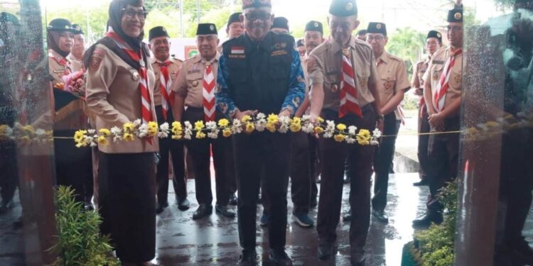 Foto: MATAKALTENG - Peresmian Gedung Kantor Kwartir Daerah (Kwarda) Gerakan Pramuka Kalteng