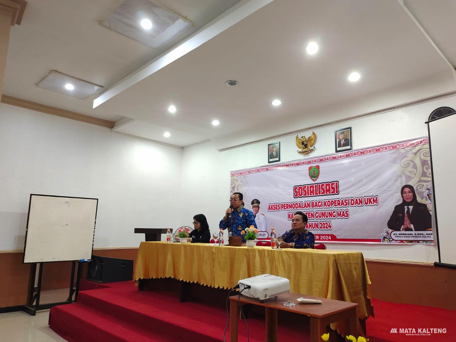 Pengurus Koperasi Ikuti Sosialisasi Akses Permodalan