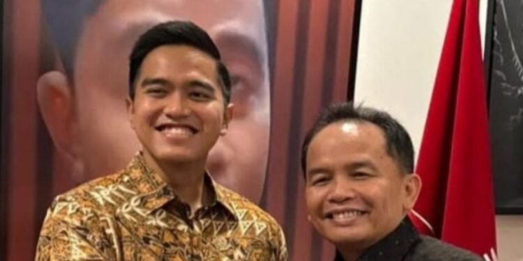 FOTO: IST/MATAKALTENG - Gubernur Kalteng, terpilih, H. Agustiar Sabran, mengadakan pertemuan dengan Ketua Umum Partai Solidaritas Indonesia (PSI), Kaesang Pangarep.