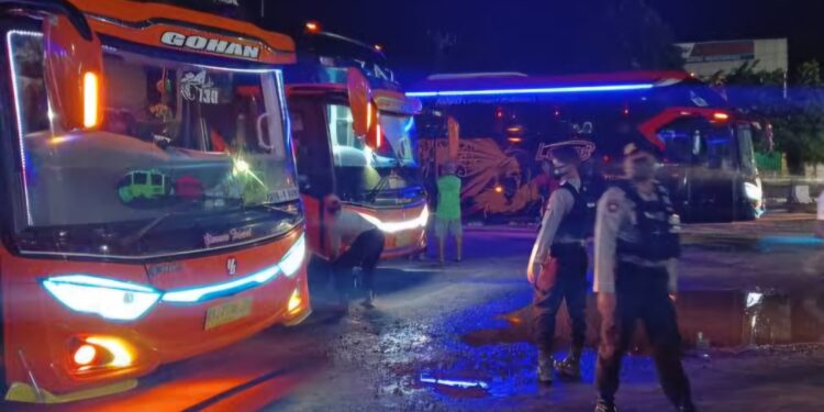 Foto:IST/MATA KALTENG - Suasa terminal patih rumbih di Kota Sampit.