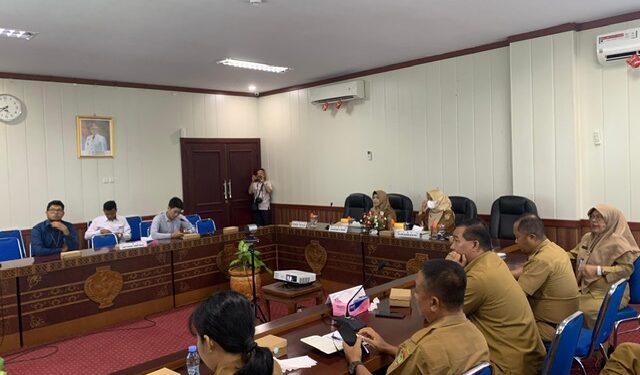 Foto: MATAKALTENG - Rapat Koordinasi Pengendalian Inflasi Tahun 2024 bersama Menteri Dalam Negeri Republik Indonesia dari Ruang Rapat Bajakah