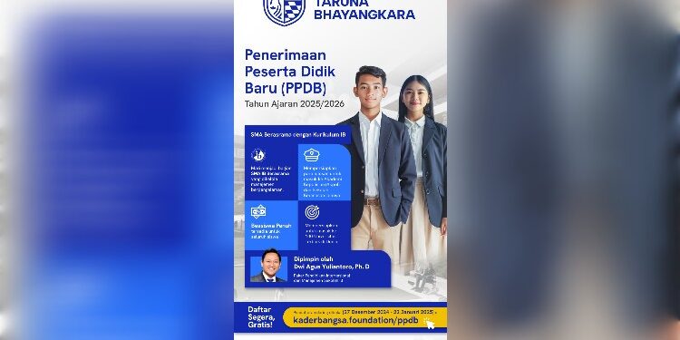 FOTO: MATAKALTENG - Flyer SMA Kemala Taruna Bhayangkara.