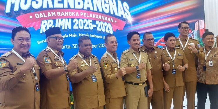 FOTO: IST/MATAKALTENG - Wagub Kalteng Edy Pratowo menghadiri Musrenbangnas RPJMN Tahun 2025-2029 di Ruang Rapat Djunaedi Hadisumarto, Kantor Kementerian PPN/Bappenas, Jakarta, Senin 30 Desember 2024.