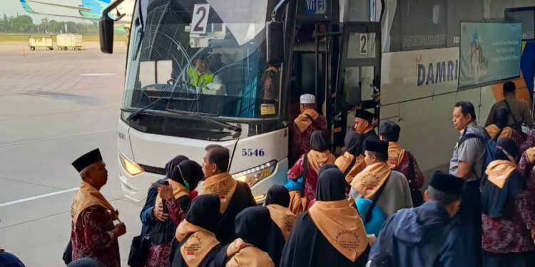FOTO: IST/MATA KALTENG - Jemaah haji asal kabupaten Kotim pada tahun 2024 lalu.