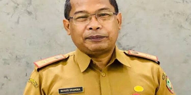 Kepala Dinas Kesehatan, Kalimantan Tengah, Suyuti Syamsul.