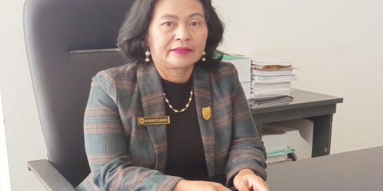 Anggota DPRD Gumas, Rayaniatie Djangkan.