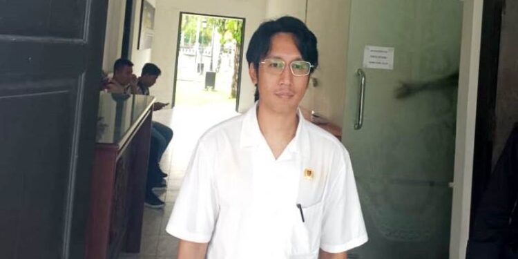 Anggota DPRD Kalteng, Okki Maulana.