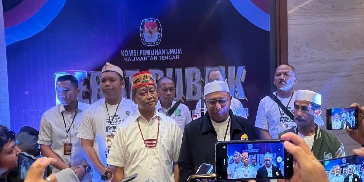 FOTO: IST/MATAKALTENG -
Pasangan Gubernur dan Wakil Gubernur Kalimantan Tengah Willy Midel Yoseph - Habib Ismail.
