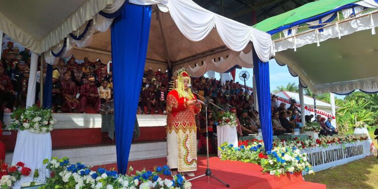 Foto: IST/MATA KALTENG - Perayaan HUT Kotim ke 72 di Kecamatan Cempaga, 7 Januari 2024.