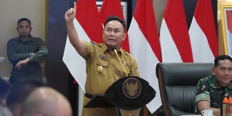 Gubernur Kalteng, H Sugianto Sabran.