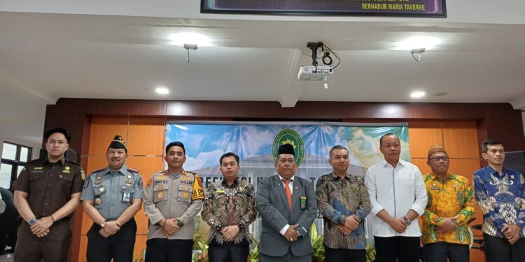 Foto:DIAN/MATA KALTENG - Penyampaian kegiatan yang dilaksanakan Pengadilan Negeri Sampit pada tahun 2024.
