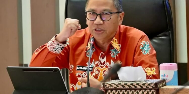 Kepala Bappedalitbang Provinsi Kalteng, Leonard S. Ampung