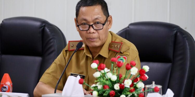 FOTO: MATAKALTENG - Staf Ahli Gubernur Bidang Ekonomi, Keuangan, dan Pembangunan, Yuas Elko.