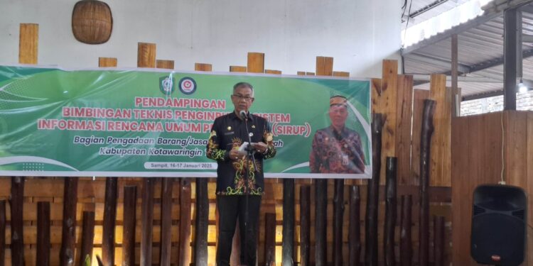 Foto: MATA KALTENG - Pj Sekda Kotim Sanggul Lumban Gaol.
