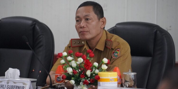 Staf Ahli (Sahli) Gubernur Bidang Ekonomi, Keuangan, dan Pembangunan, Yuas Elko.