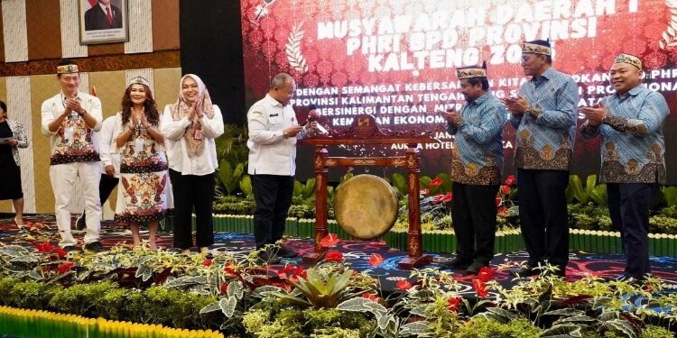 FOTO: IST/MATAKALTENG - Musyawarah Daerah (Musda) I Perhimpunan Hotel dan Restoran Indonesia (PHRI) Provinsi Kalteng Tahun 2025.