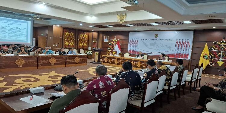 FOTO: OLIVIA/MATAKALTENG - Pemprov Kalteng Siapkan Teknis Pelantikan Kepala Daerah Tanpa Sengketa di MK.