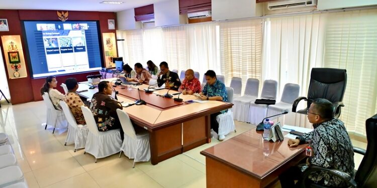 FOTO: IST/MATAKALTENG - Kegiatan Launching Peraturan Menteri Dalam Negeri No. 24 Tahun 2024 tentang Tata Cara Penyusunan Rencana Penyelenggaraan Pengelolaan Perkotaan (RP2P) di Palangka Raya.